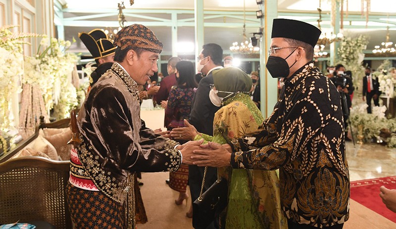 Hary Tanoesoedibjo Hadiri Resepsi Pernikahan Kaesang dan Erina - Bagian 3