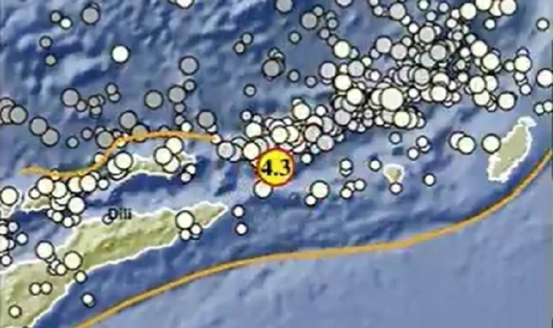 Maluku Barat Daya Digoyang Gempa Magnitudo 4,3
