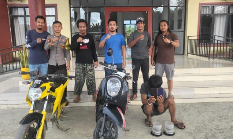 Pencuri Hanya Pakai Celana Dalam saat Beraksi Ditangkap di Mamuju Tengah