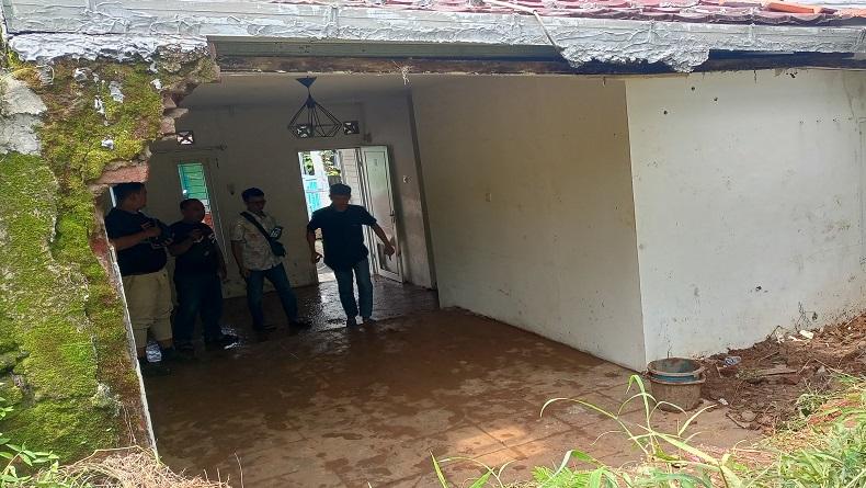 Banjir Bandang Terjang Perumahan di Sukahaji Majalengka, 1 Rumah Rusak