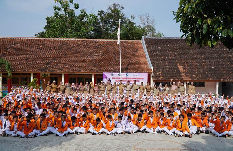 Deklarasi Nang Ni Ning, Siswa SMPN 1 Nglipar Gunungkidul Stop Nikah Dini Cegah Stunting