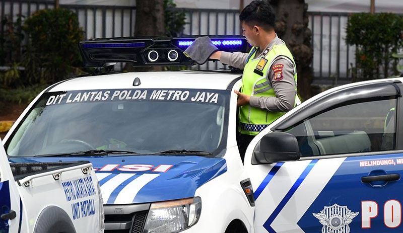 11 Mobil Polisi Dilengkapi ETLE Mobile Patroli Jakarta-Tangsel - Bagian 2