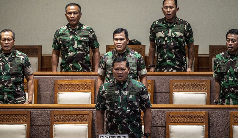 Foto-Foto Laksamana Yudo Margono Ditetapkan Sebagai Panglima TNI - Bagian 3