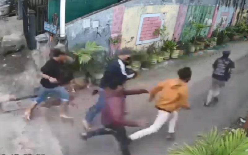 Terungkap, Ini Motif 5 Pelaku Pembusuran di Makassar yang Aksinya Tererkam CCTV