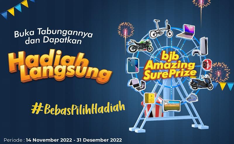 Akhir Tahun Nabung di bank bjb, Banyak Pilihan Hadiah Langsung 