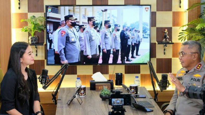 Siaran Perdana Podcast Polda Sulut, Ini yang Disampaikan Irjen Pol Setyo Budiyanto