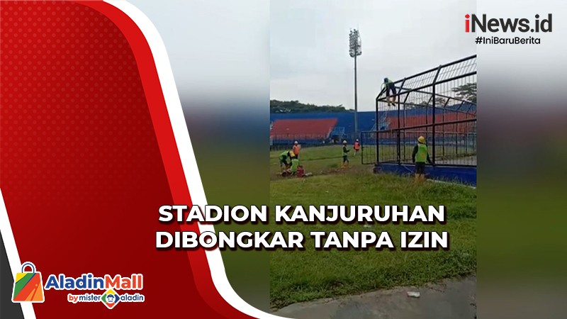 Buntut Pembongkaran Pagar Stadion Kanjuruhan, Polisi Periksa Kontraktor