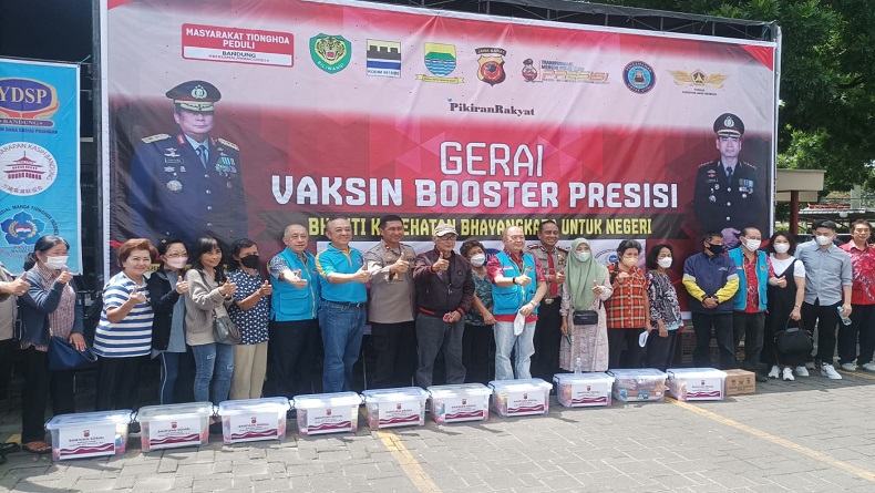 Antisipasi Virus Corona XBB saat Nataru, MTP-Polda Jabar Gelar Vaksinasi Booster