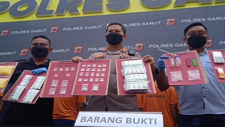 Waduh, 2 Oknum Wartawan dan 1 Atlet Balap Sepeda di Garut Edarkan Narkoba  