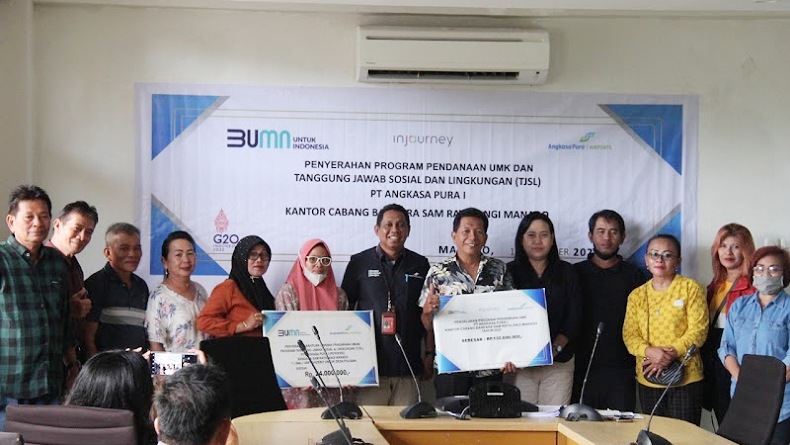 Jelang Akhir Tahun, Angkasa Pura I Salurkan Pendanaan UMKM Senilai Rp795 Juta