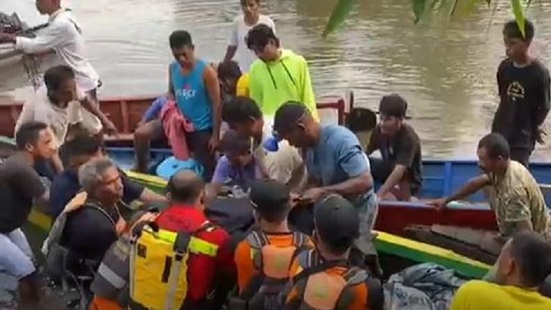 Pria yang Hilang Terseret Arus Sungai Ditemukan Tewas, Tangis Keluarga Pecah