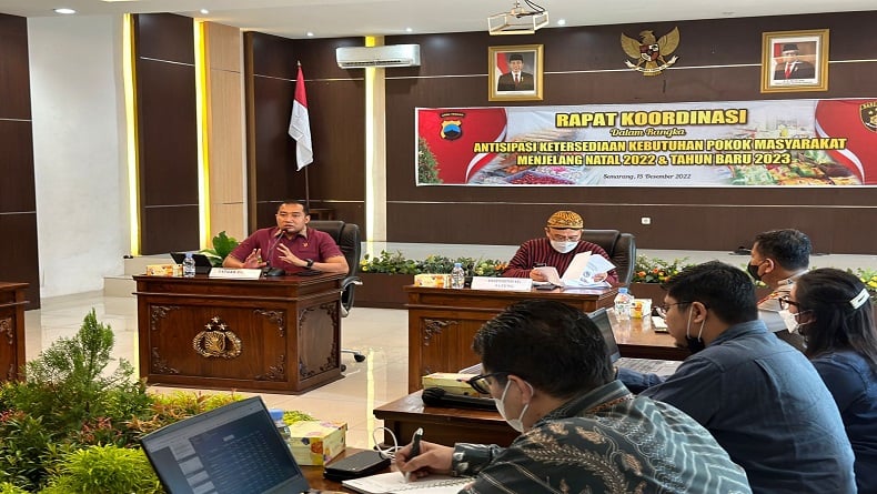 Satgas Pangan Polda Jateng Pastikan Kebutuhan Pokok Aman Saat Nataru