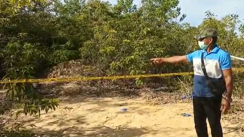 Nunukan Gempar, Mayat Perempuan Dibakar Ditemukan dalam Karung di Tengah Hutan