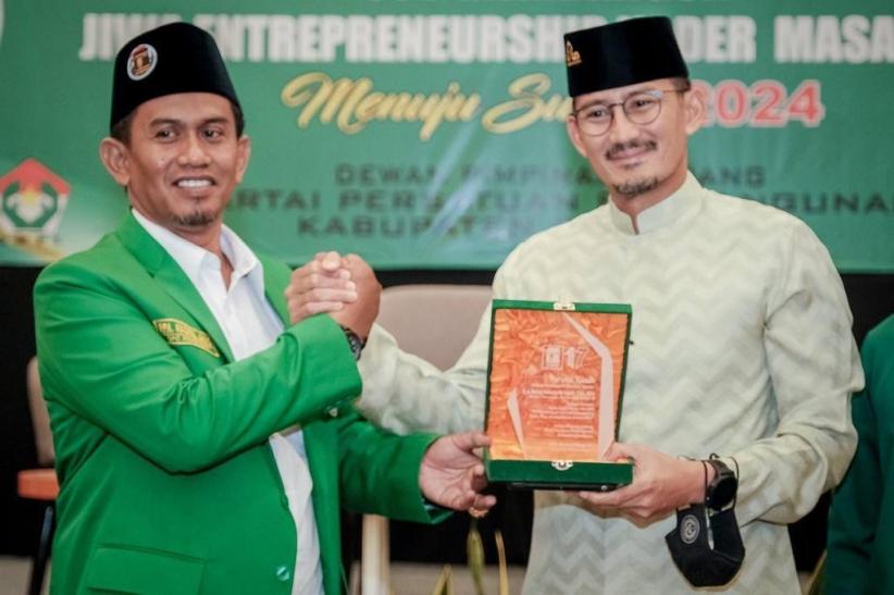 Kolaborasi dengan PPP, Kades Waru Barat Madura Minta Sandi Nyapres 2024