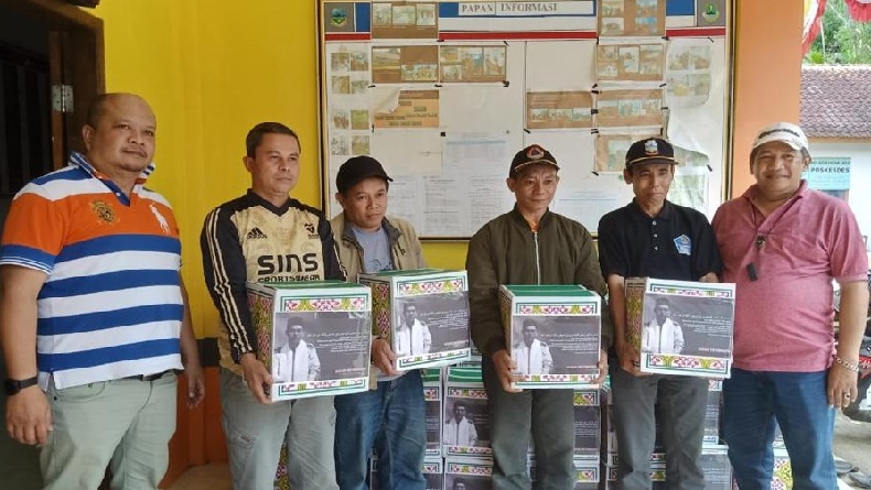 Korban Gempa Bumi di Pakenjeng Garut Dapat Bantuan dari Pengusaha Muda Dadan Tri