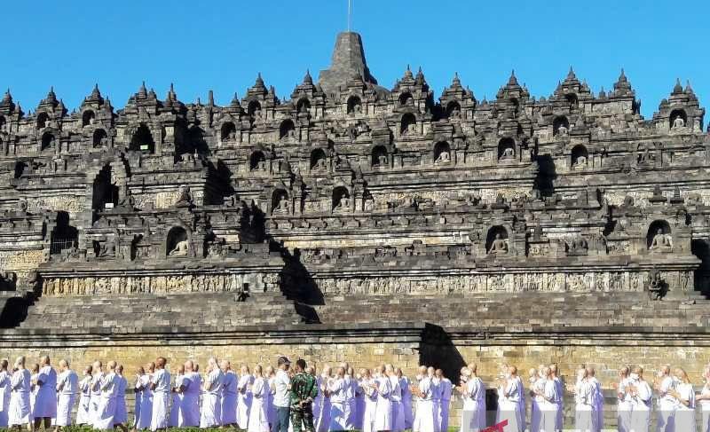 Sandiaga Uno: Kegiatan Pabbaca Samanera Perkuat Candi Borobudur sebagai Wisata Religi