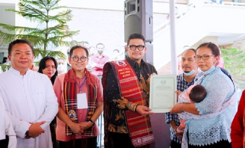 Bobby Nasution Gelar Safari Natal, Sampaikan 3 Program Bermanfaat untuk Warga Kota Medan