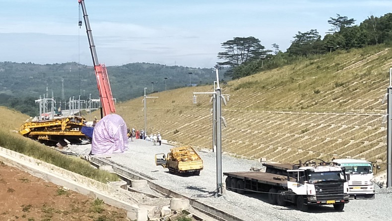Tabrakan Keras Kereta Teknis KCJB di Padalarang KBB, Rumah Warga Sempat Bergetar
