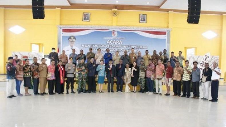 Resmi, Ferdinandus Kainakaimu Dilantik Jadi Sekda Mappi Papua