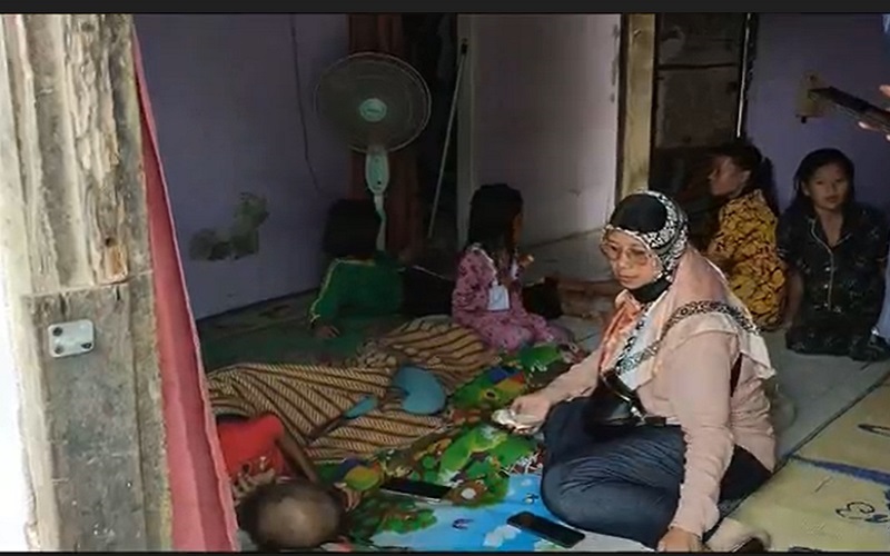 Bikin Terenyuh, Siswi di Banyuasin Ini Terbaring Lemah akibat Tumor Ganas