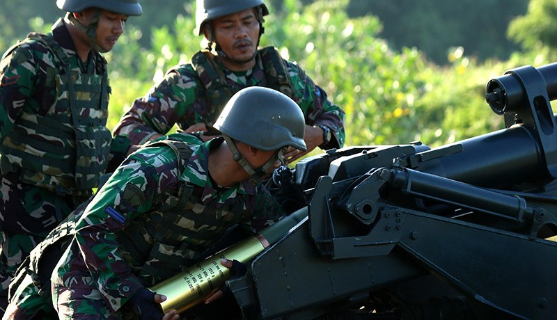 Marinir TNI AL Gunakan Roket Vampire Gempur Pertahanan Musuh - Bagian 2