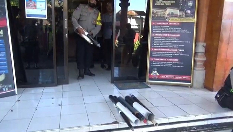Polisi Sita 19 Meriam Paralon Buntut Ledakan yang Lukai Bocah di Gianyar