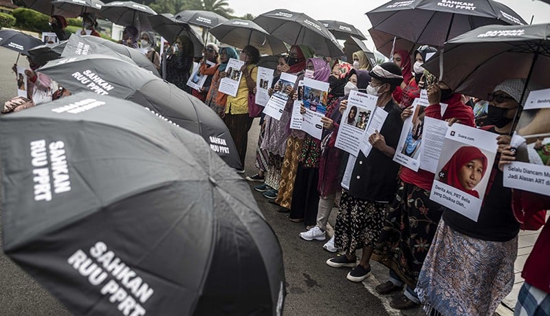 Stop Perbudakan Modern, Pekerja Rumah Tangga Dukung Pengesahan RUU PPRT - Bagian 1