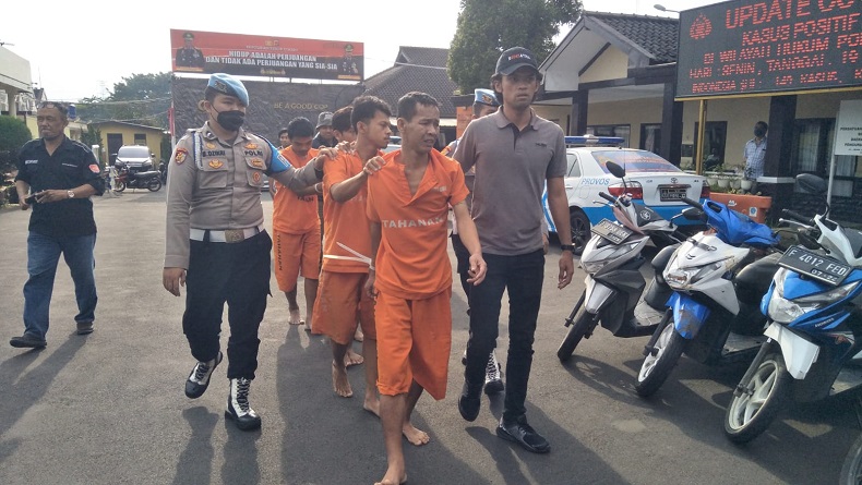 Komplotan Curanmor Antarkota di Bandung Raya Ditangkap Tim Citarum Presisi
