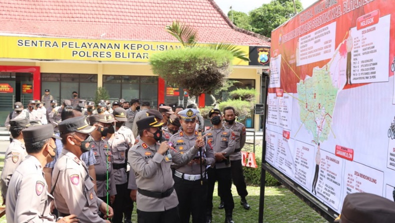 Pilkades Serentak di Blitar, Polisi Terjunkan Tim Saber Judi 