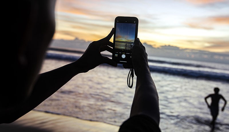 Menikmati Keindahan Sunset di Pantai Legian Bali - Bagian 4