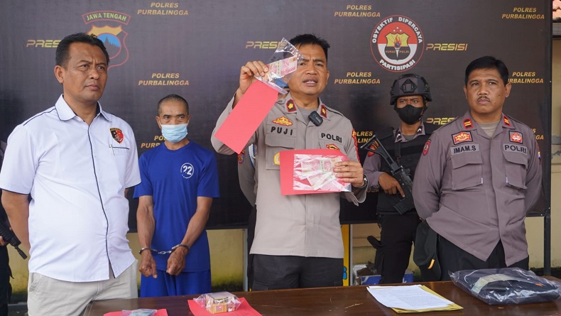 Beli Rokok di Warung Pakai Upal, Warga Pemalang Ditangkap Polisi