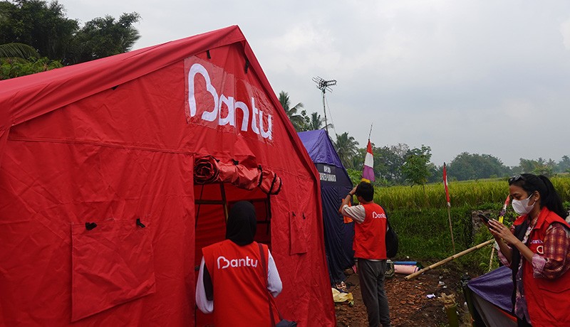 Menjangkau Korban Gempa Cianjur, BANTU Salurkan Bantuan untuk Warga Cugenang - Bagian 1