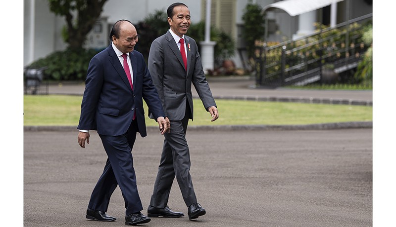 Presiden Jokowi Terima Kunjungan Presiden Vietnam Nguyen Xuan Phuc - Bagian 2