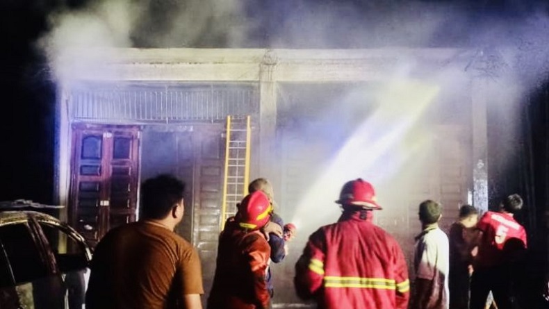 Pangkalan Elpiji di Aceh Barat Terbakar, 100 Tabung Gas Hangus