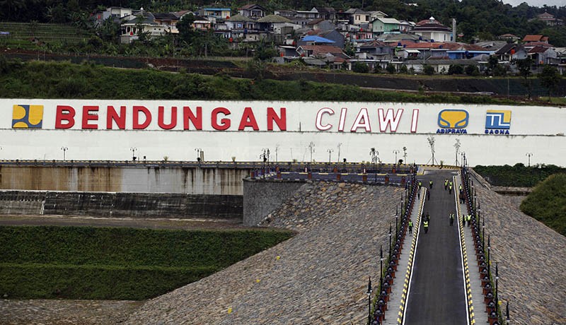 Penampakan Bendungan Kering Pertama di Indonesia sebagai Pengendali Banjir Jakarta - Bagian 2