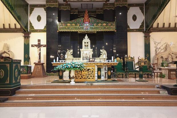 Gereja HKTY Ganjuran Bantul Gelar 5 Kali Misa Natal, Umat Diminta Tetap Terapkan Prokes