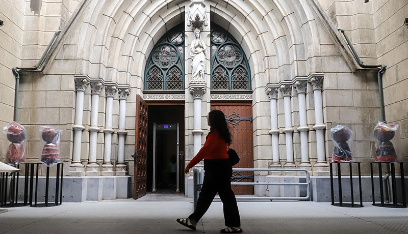 Suasana Gereja Katedral Jelang Perayaan Natal 2022 - Bagian 5