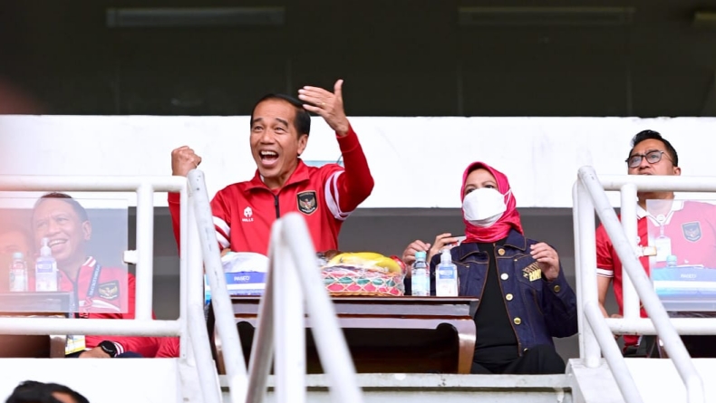 Presiden Jokowi Harap Timnas Indonesia Jadi Kampiun Piala AFF