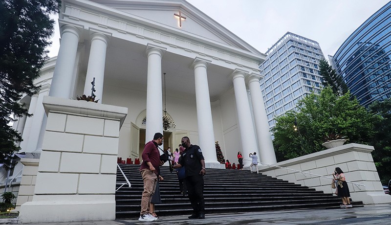 Misa Malam Natal Gereja Immanuel Jakarta Berlangsung Khidmat - Bagian 5