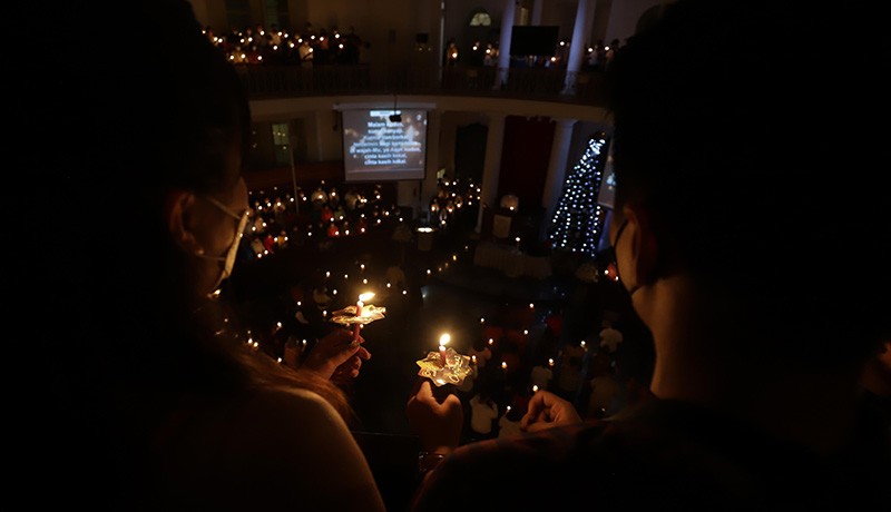 Misa Malam Natal Gereja Immanuel Jakarta Berlangsung Khidmat - Bagian 2