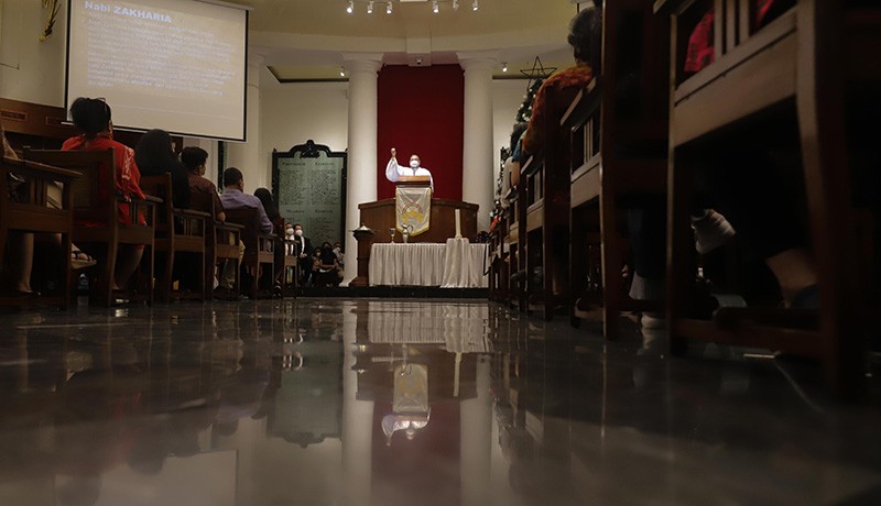 Misa Malam Natal Gereja Immanuel Jakarta Berlangsung Khidmat - Bagian 4