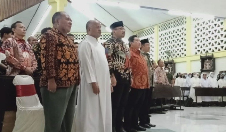 Menag Yaqut Hadiri Perayaan Natal di Kupang, Sampaikan Pesan Damai untuk Umat Kristiani