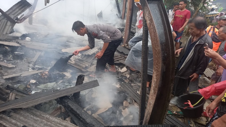 Gagal Diselamatkan, Bocah 3 Tahun Tewas Terbakar di Jampangtengah Sukabumi