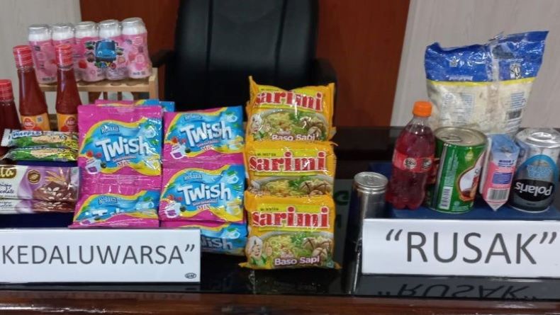 Intensifikasi Pengawasan, BPOM Temukan Ratusan Produk Rusak dan Kedaluwarsa di Pulau Bangka