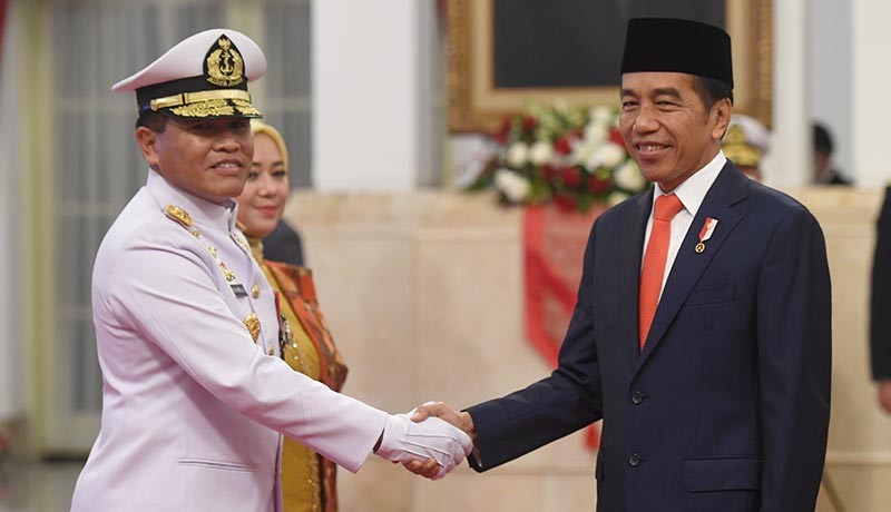 Presiden Jokowi Lantik Laksamana Muhammad Ali Menjadi KSAL - Bagian 1