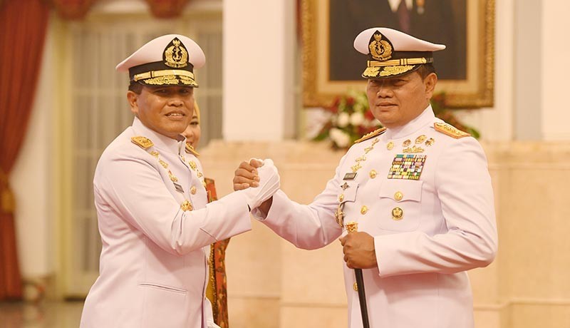 Presiden Jokowi Lantik Laksamana Muhammad Ali Menjadi KSAL - Bagian 2