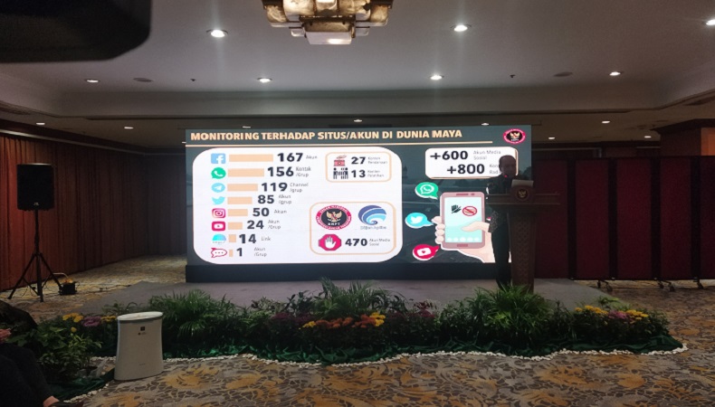 BNPT Temukan 600 Lebih Akun Media Sosial Bermuatan Radikal, Facebook Paling Tinggi