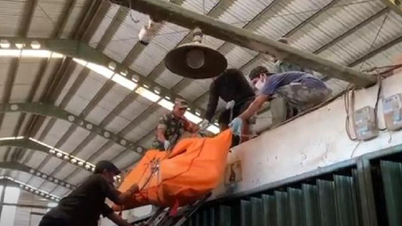 Mayat Membusuk di Pasar Flamboyan Pontianak, Polisi : Tak Ada Tanda Penganiayaan