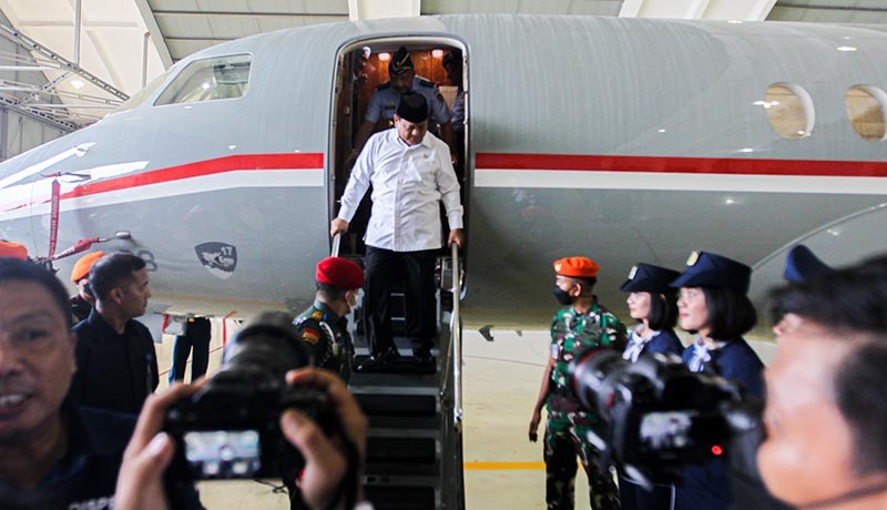 Penampakan Pesawat Falcon 7X dan 8X yang Diserahkan Prabowo kepada TNI AU - Bagian 3