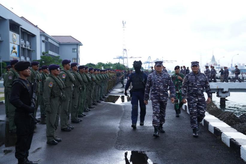 Laksamana Yudo Margono Gelar Admiral Inspection TNI AL, Sekaligus Berpamitan dengan Anak Buah